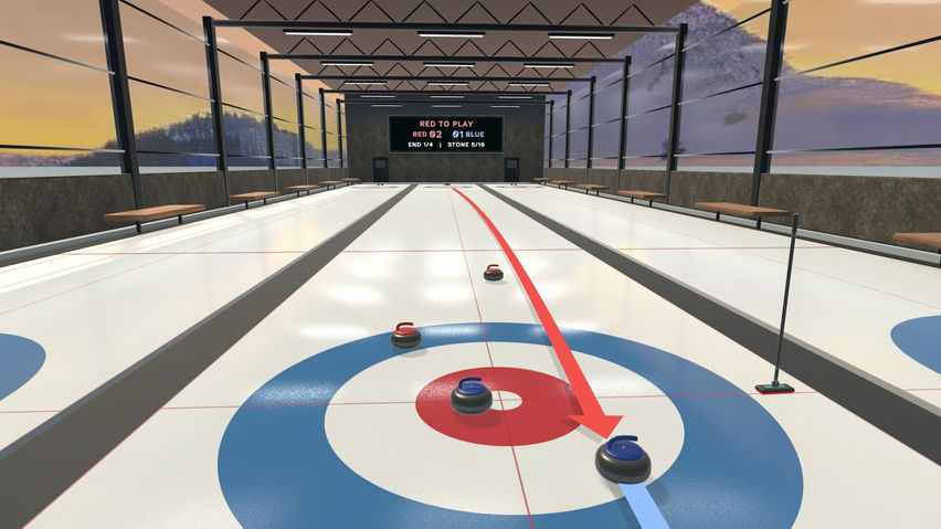 Curling VR