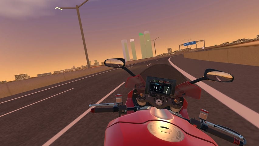 Motorcycle Simulator Spain