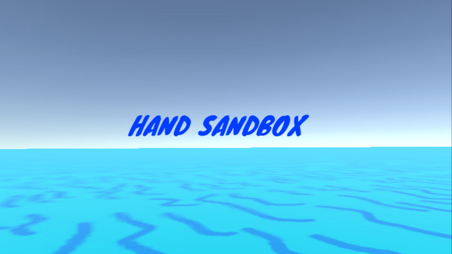 Hand Sandbox