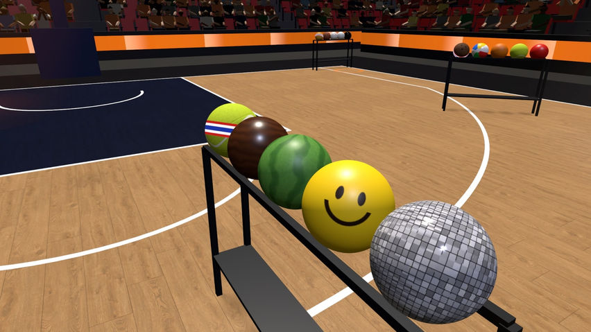 Buckets or Bricks: VR Basketball
