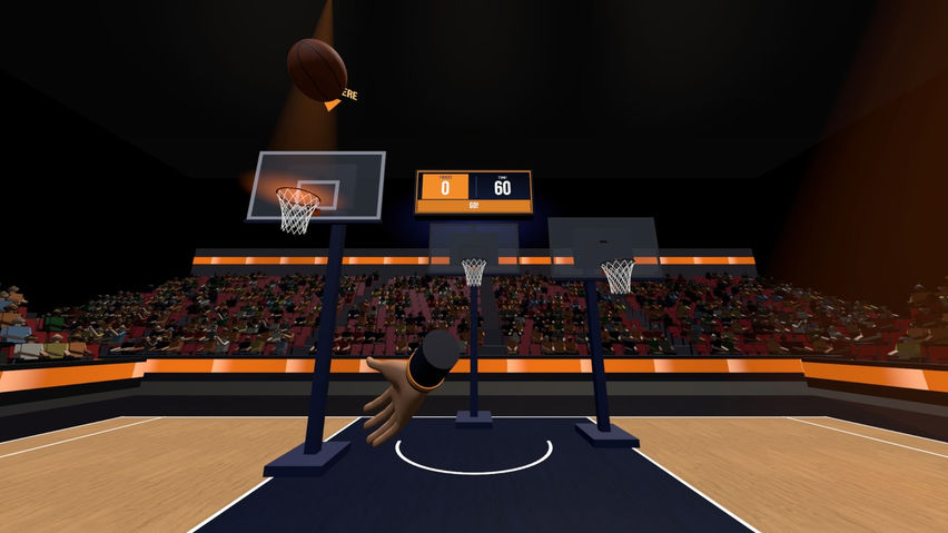 Buckets or Bricks: VR Basketball