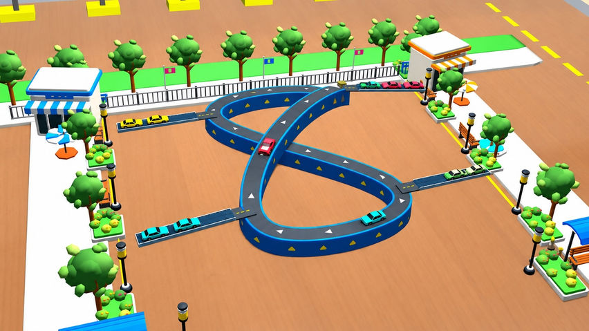 Conveyor Cars: Color Sort Puzzle