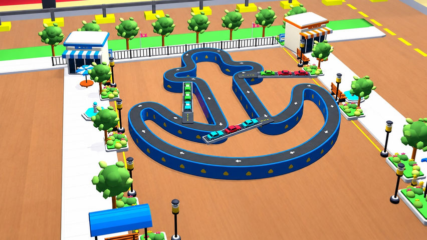 Conveyor Cars: Color Sort Puzzle