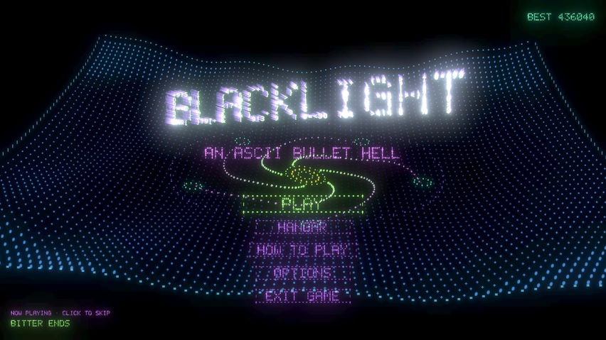 BLACKLIGHT: An ASCII Bullet Hell