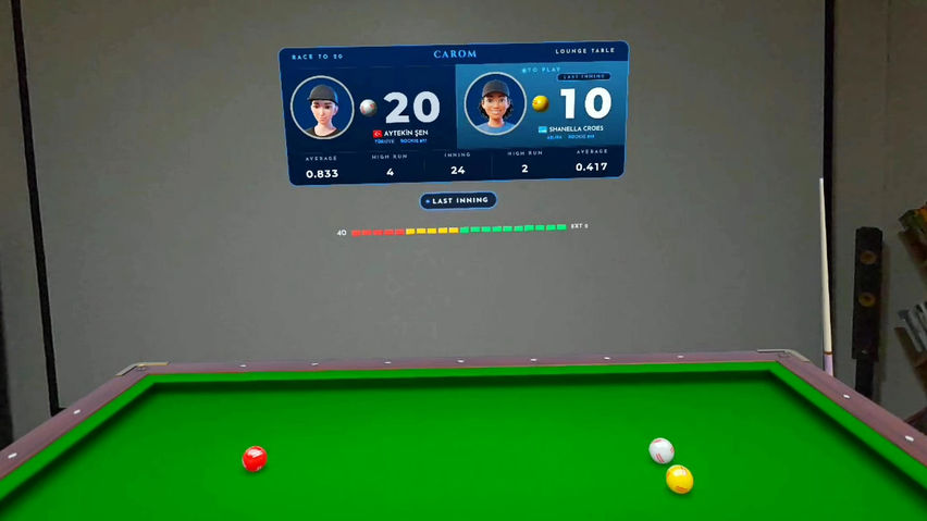 Carom Trio VR