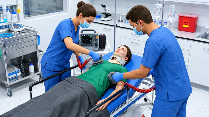 Emergency Ambulance Rescue Simulator VR