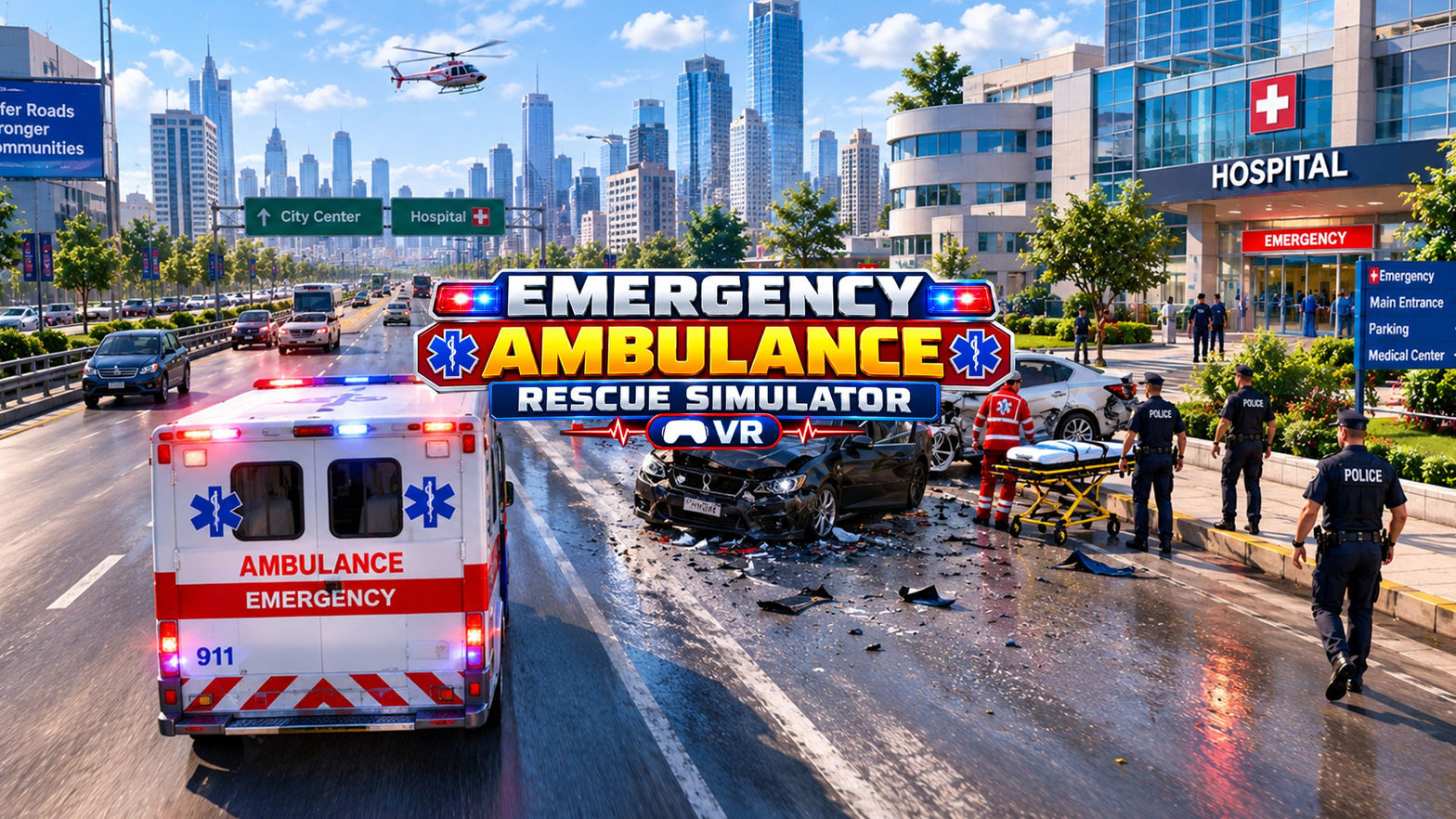 Emergency Ambulance Rescue Simulator VR