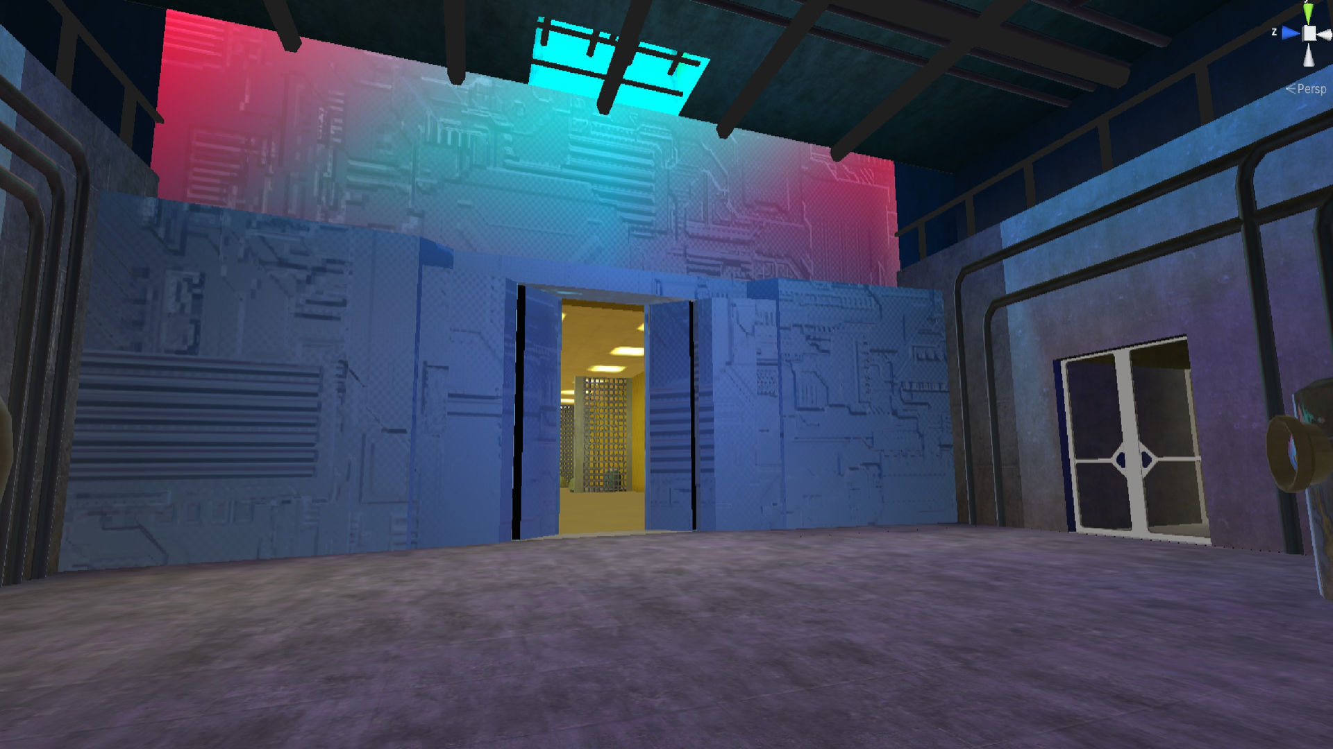 Backrooms Level 0 level 1 and level 2 free VR / AR / low-poly 3D