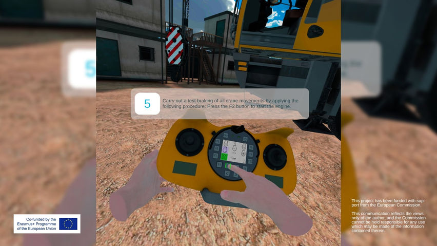 CRANES 4.0: VR for training