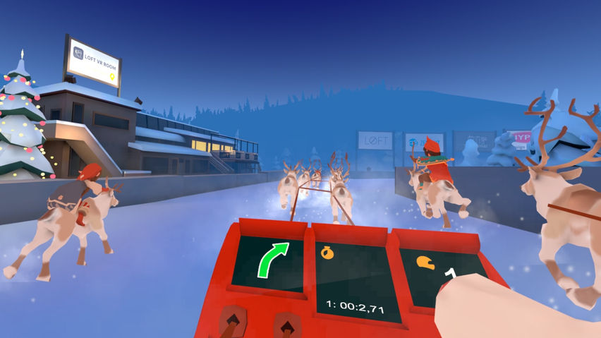Santa's Reindeer Racing 2021
