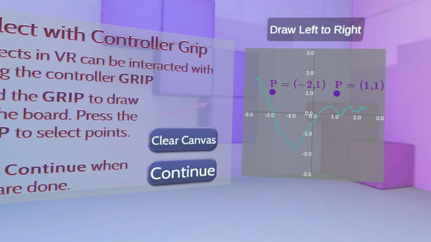 Calculus in Virtual Reality