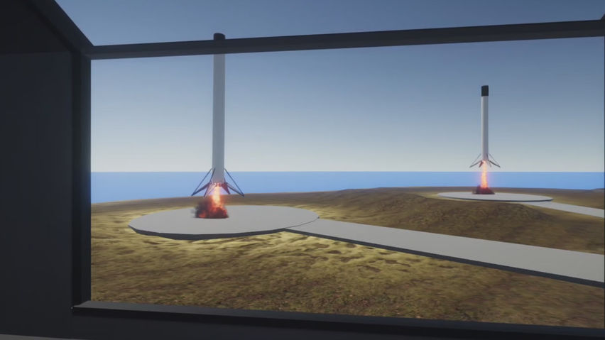 Falcon9 Landing Simulator