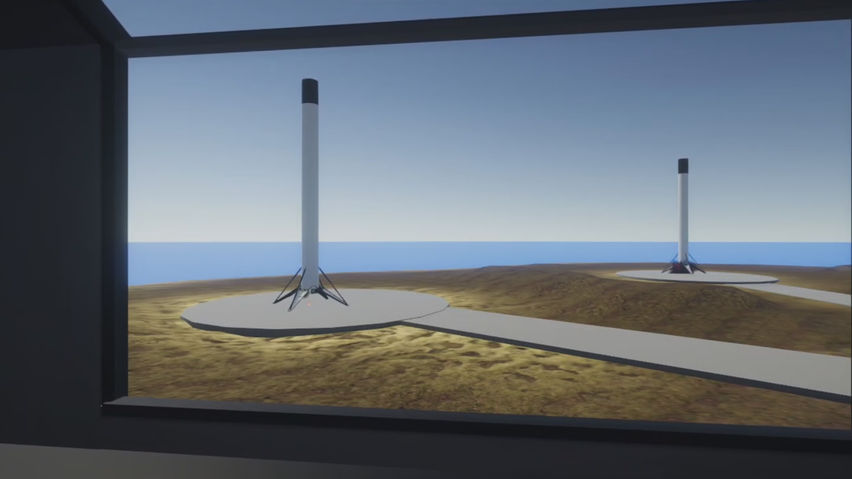 Falcon9 Landing Simulator