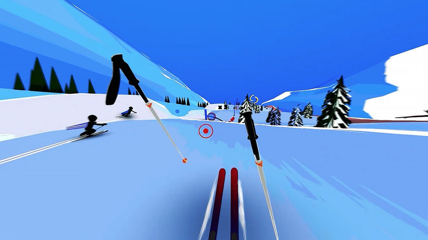 Descent Alps
