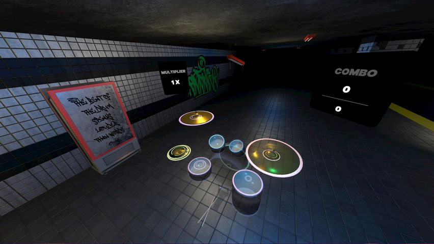 GrooVR: Air Drumming