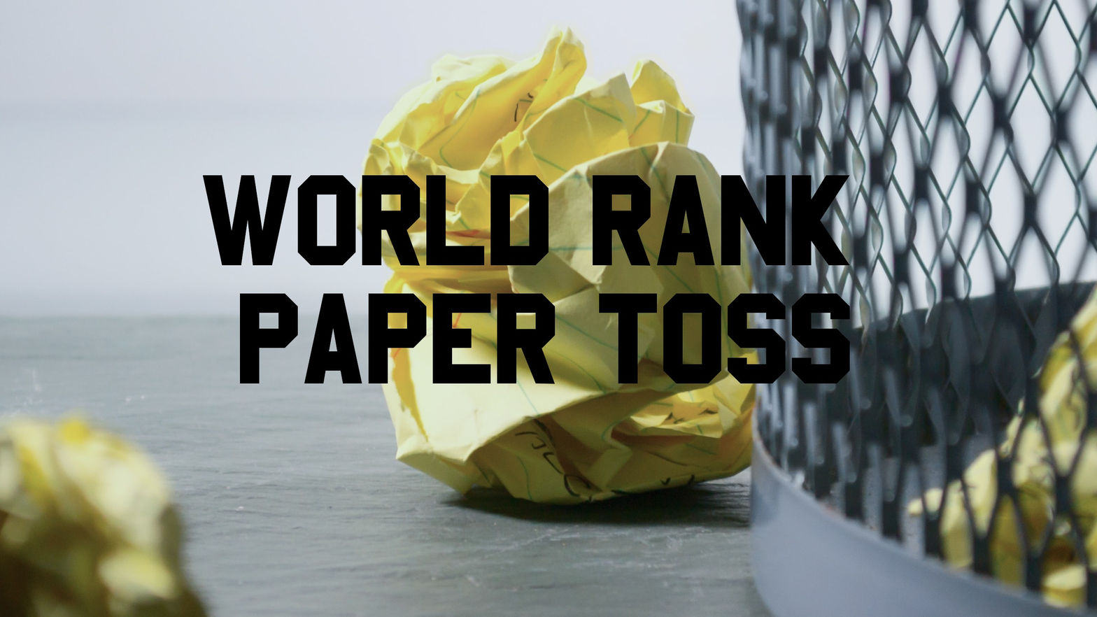 World Rank Paper Toss