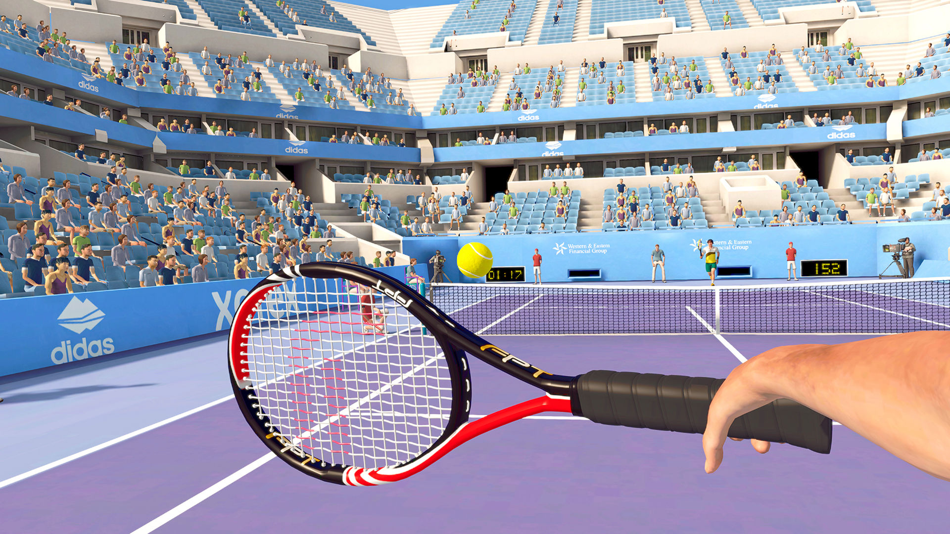 First person hot sale tennis oculus quest