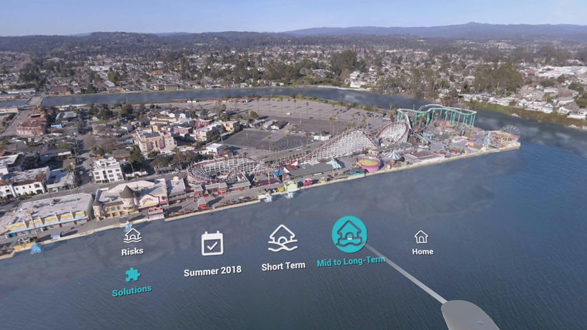 Sea Level Rise Explorer Santa Cruz