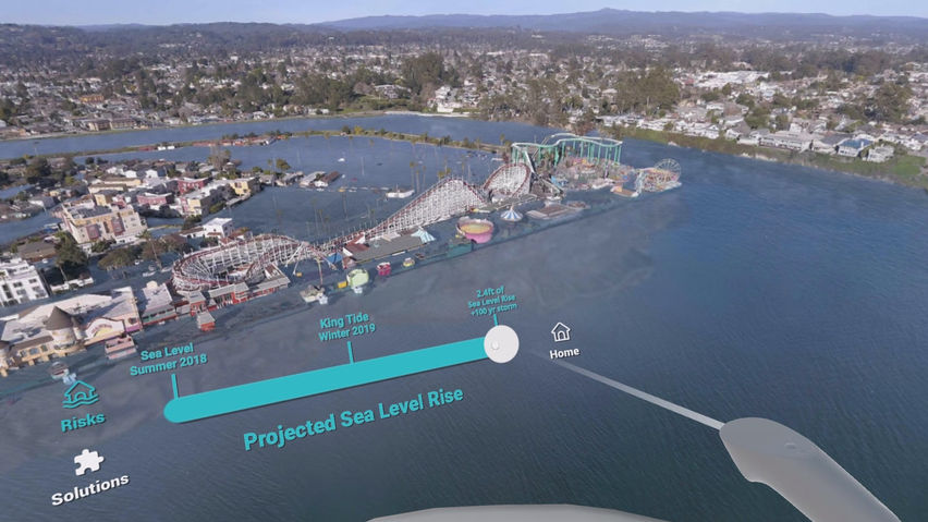 Sea Level Rise Explorer Santa Cruz