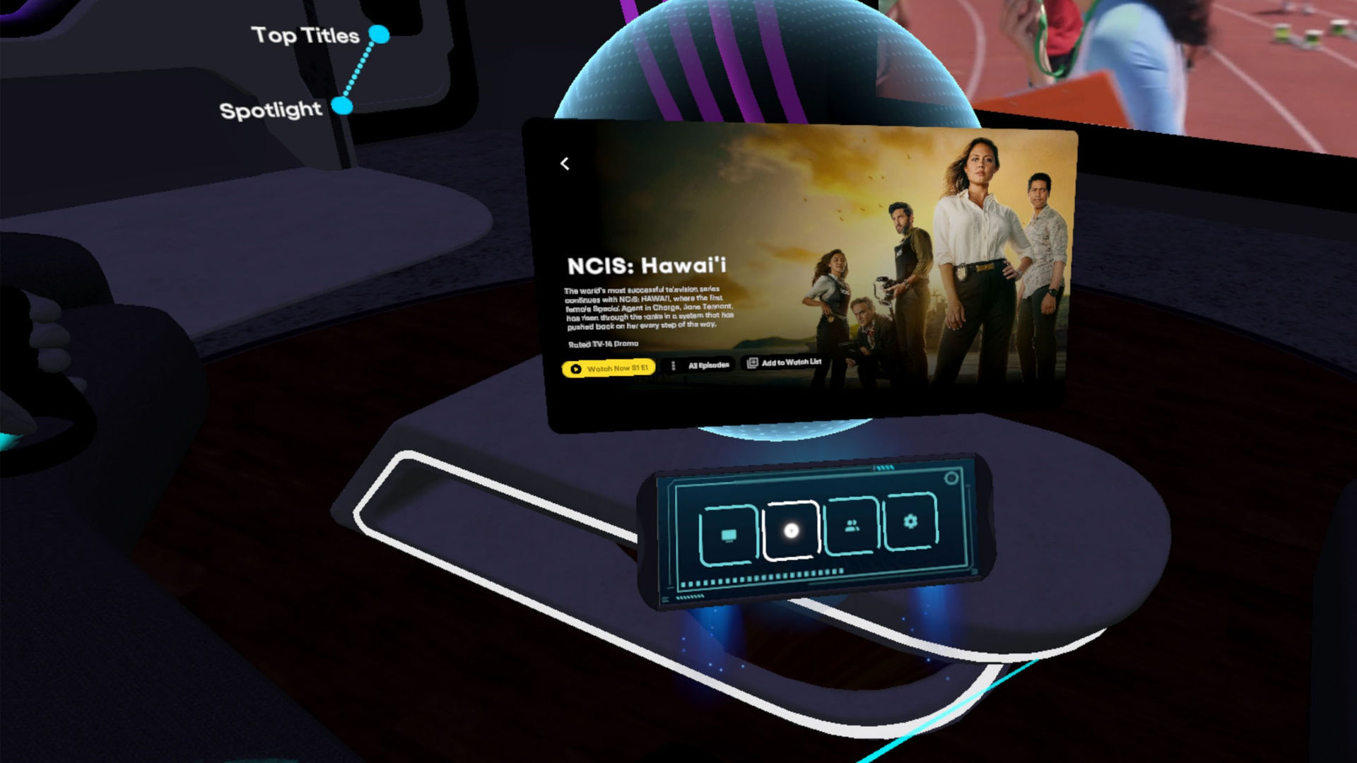 Pluto TV Immersive (Alpha) | Quest App Lab Game