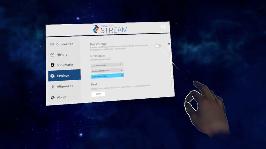 Hololight Stream
