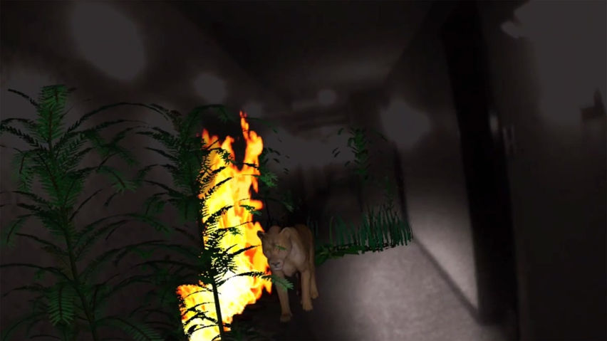 Mixed Reality Wild Animal Escape