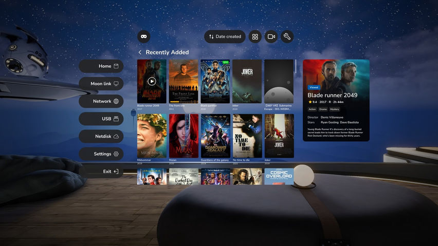 Moon VR Video Player
